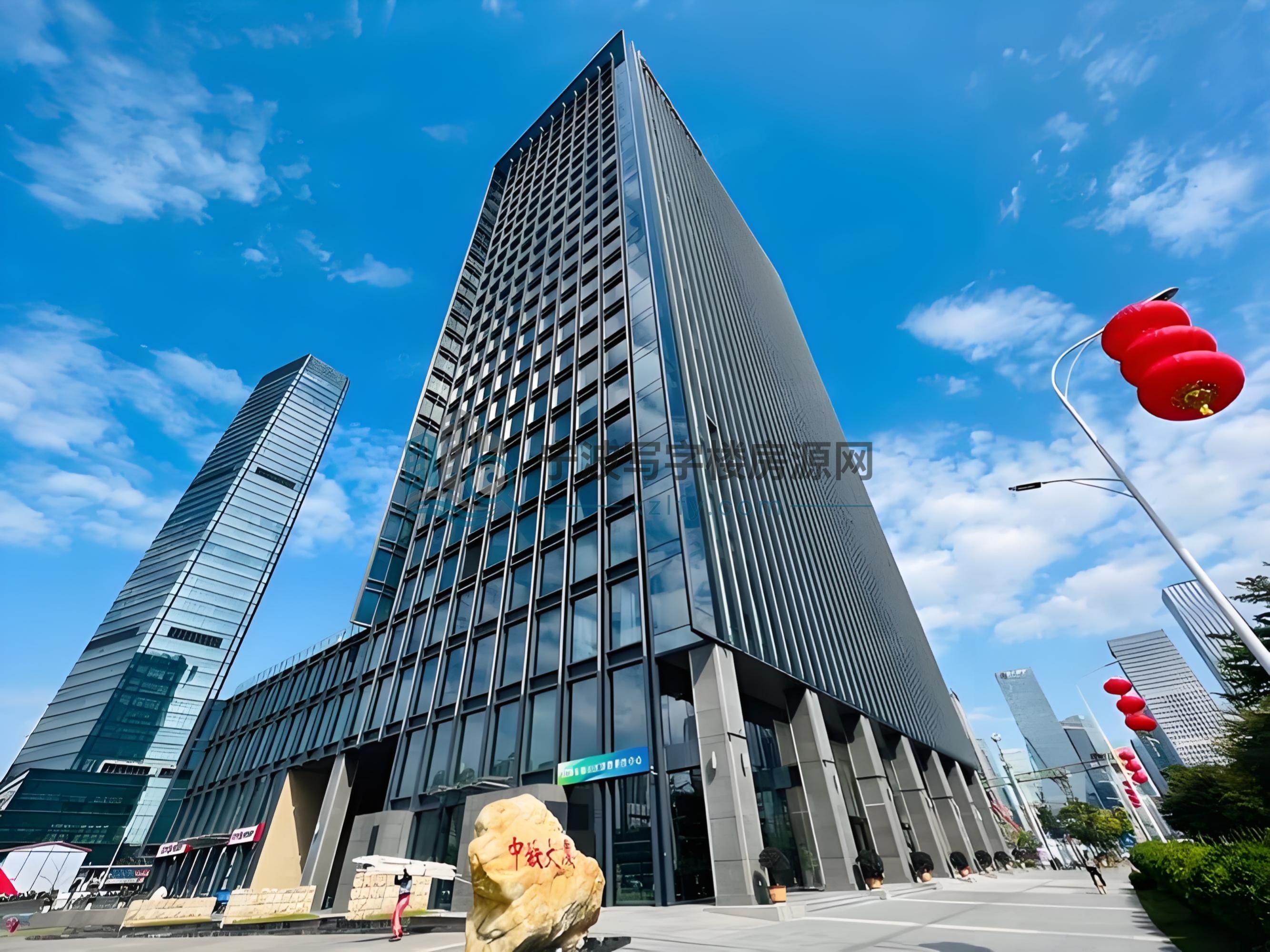 中铁建大厦精装修60-500平米出租